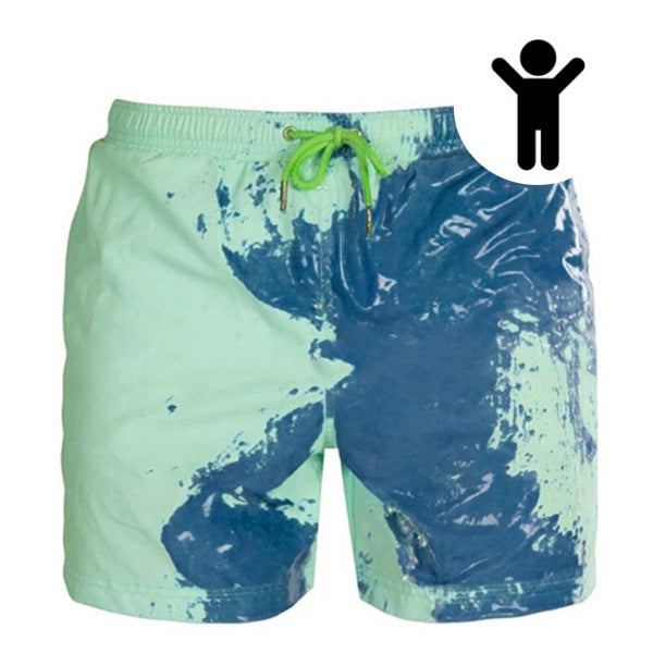 Kids Color Changing Swim Trunks