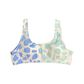 Color Changing Cow Print High Waist Bikini Top