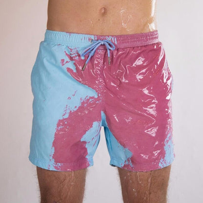Color Changing Mens Swim Trunks
