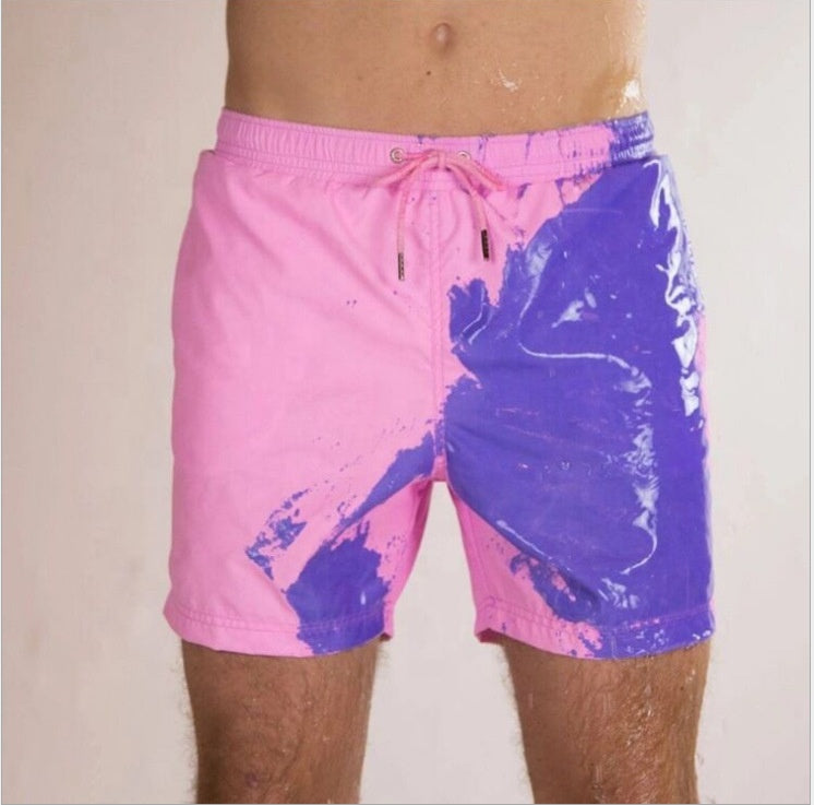 Color Changing Mens Swim Trunks