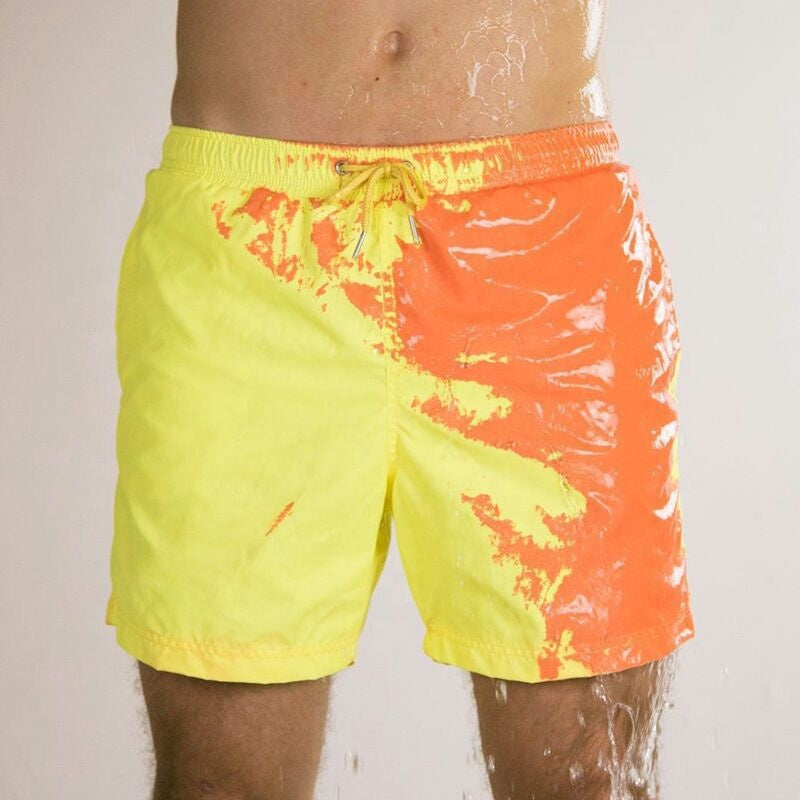 Color Changing Mens Swim Trunks